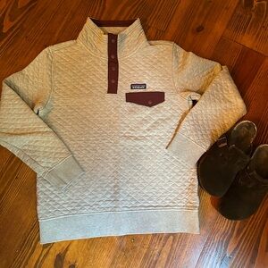 Women's Organic Cotton Quilt Snap-T® Pullover